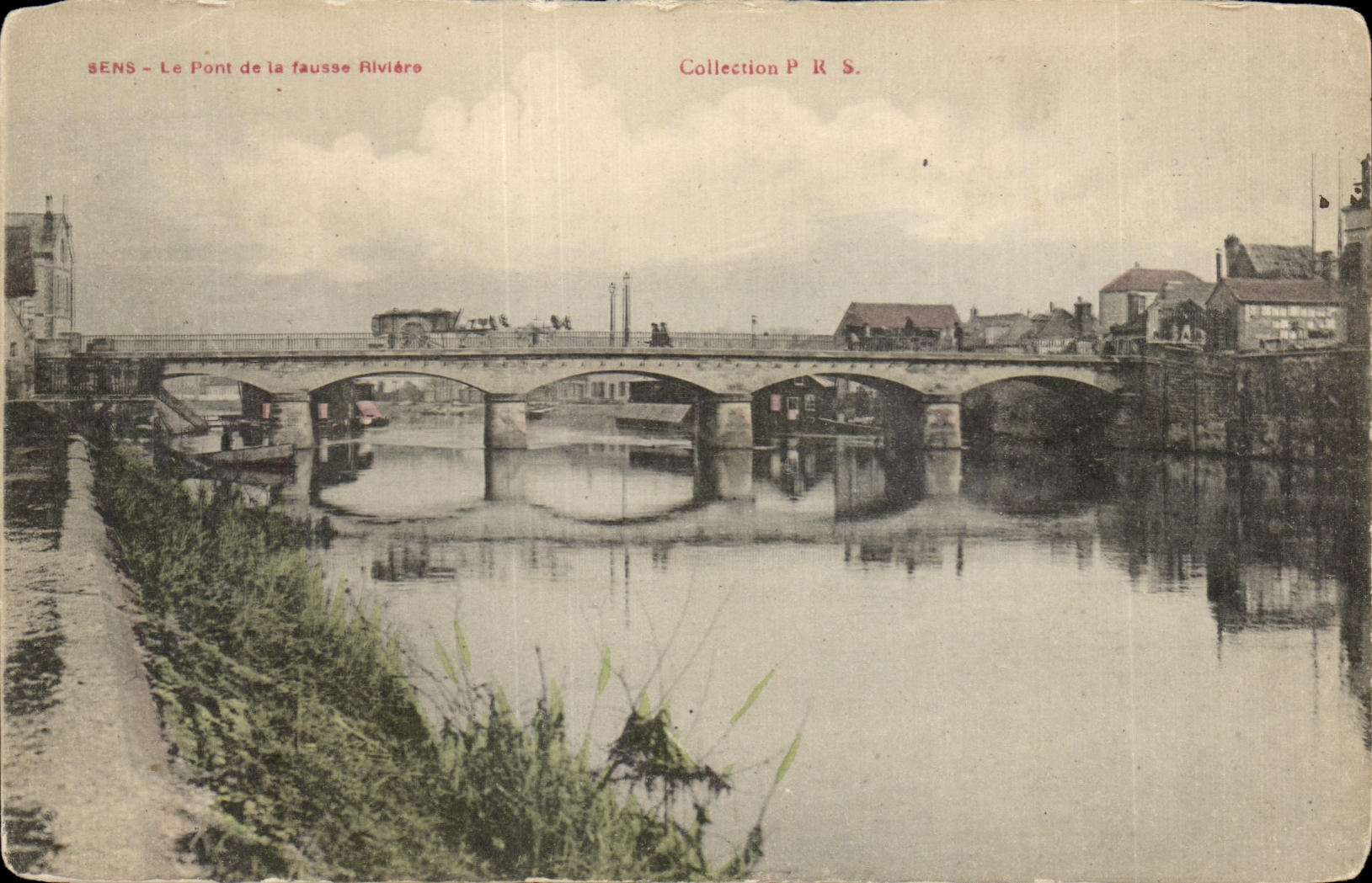 CPA Sens La Pont de la Riviere