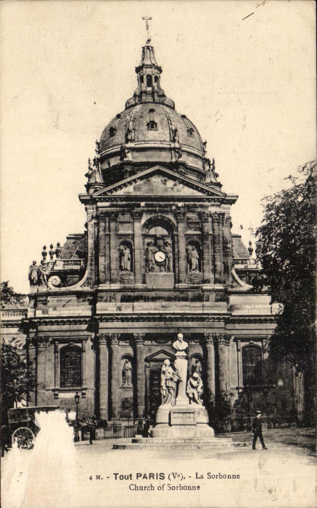 CPA Any Paris the Sorbonne Charch off Sorbonne