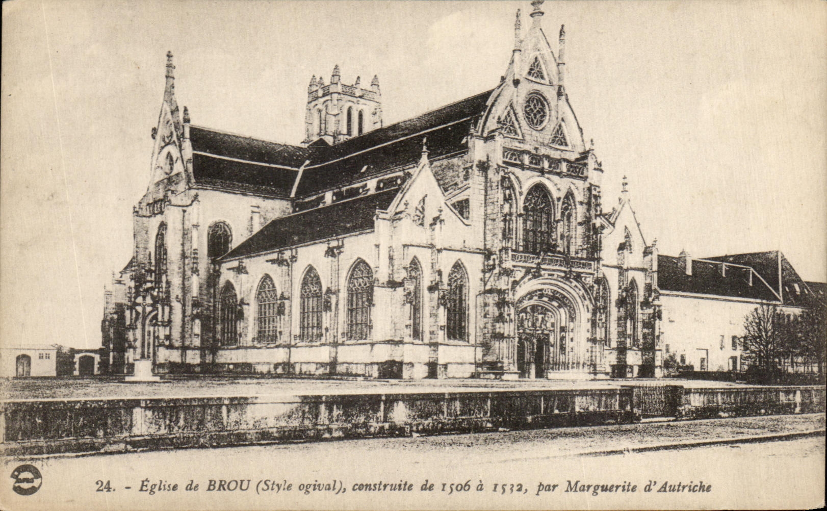 CPA Eglise de Brou par Marguerite d Autriche