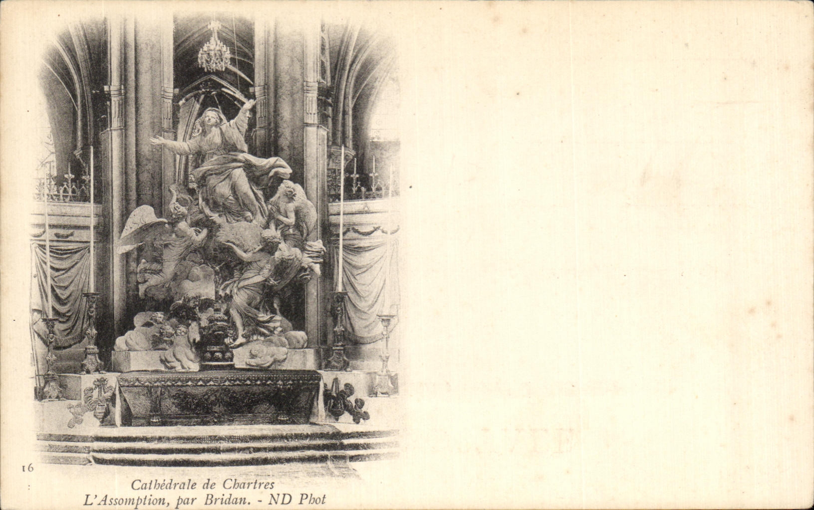 CPA Cathedrale de Chartres L Assomption Par Bridan