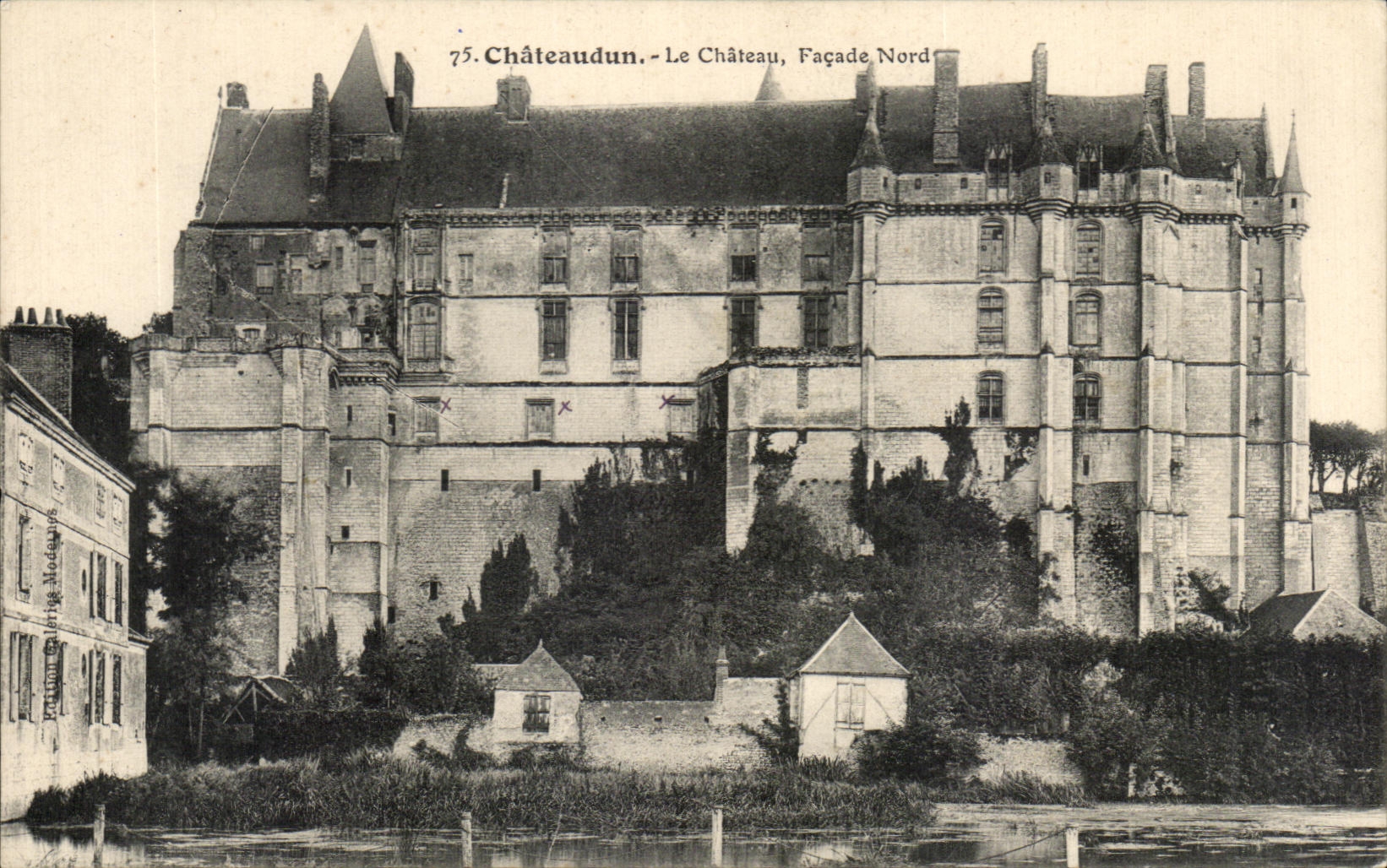 CPA Chateaudun Le Chateau Facade Nord