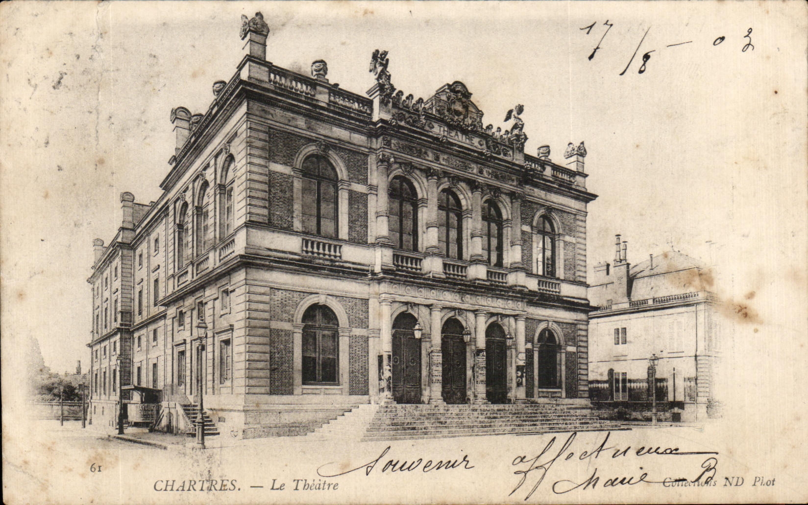 CPA Chartres Le Theatre