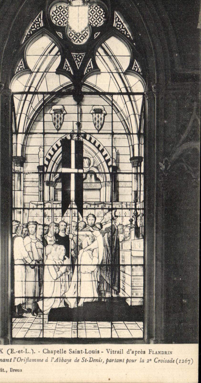 CPA Vault Saint Louis Stained glass after Fleming