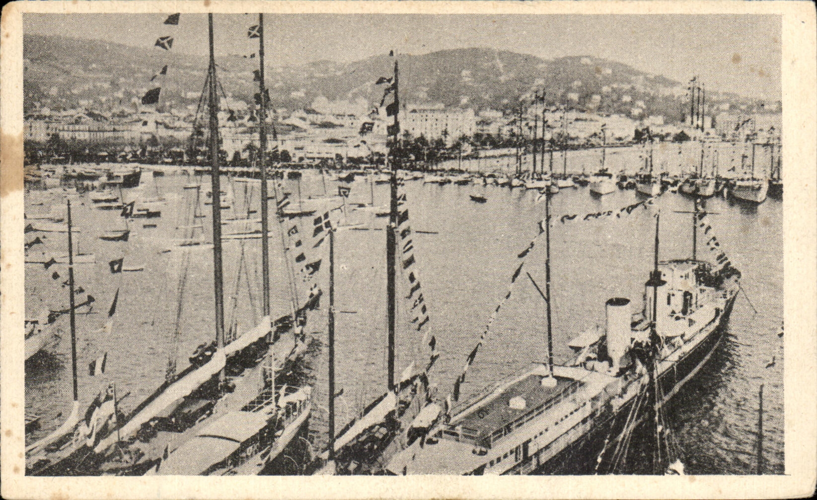 CPA the wearing of Cannes Boats