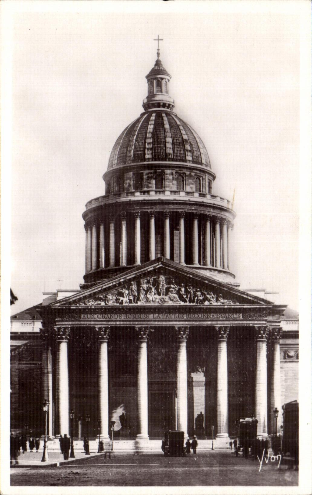 CPA Paris el panteon Paris