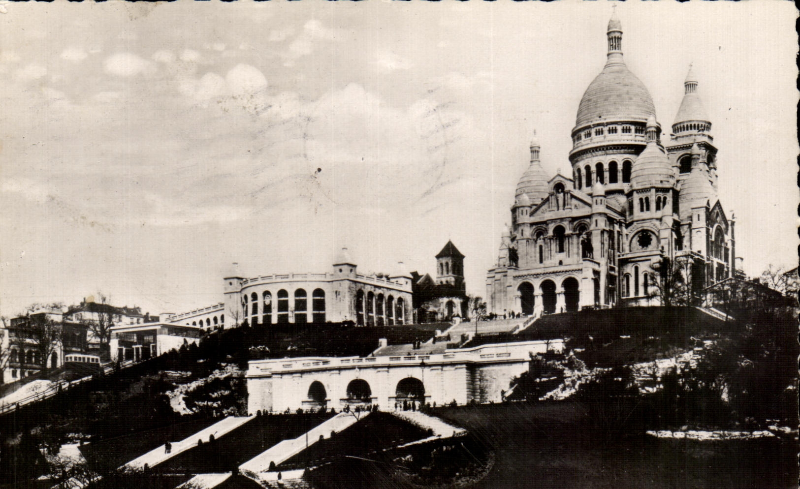 CPA Basilica of the Sacring Heart of Montmarltre