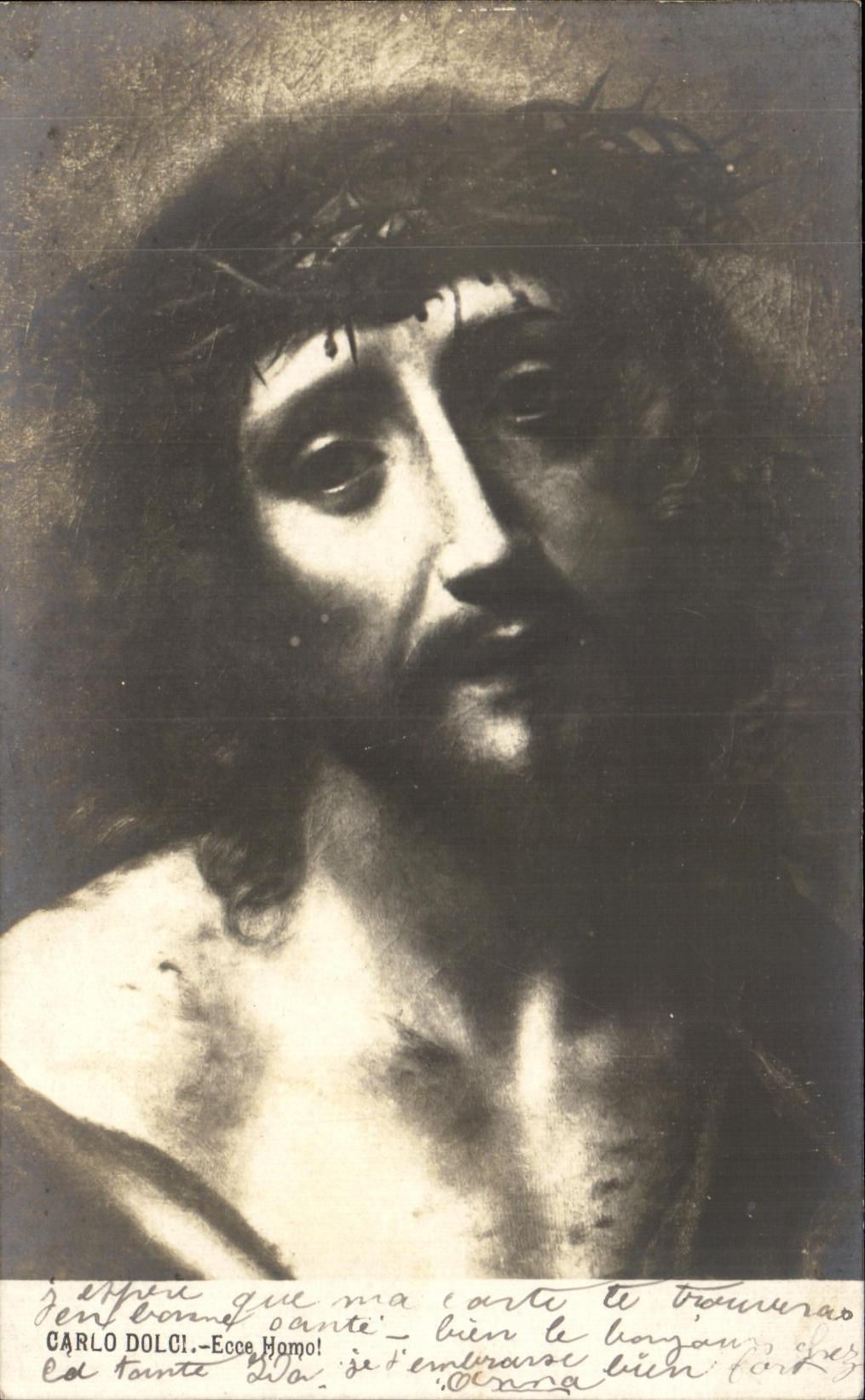 CPA Carlo Dolci Ecce Homo Christ 
