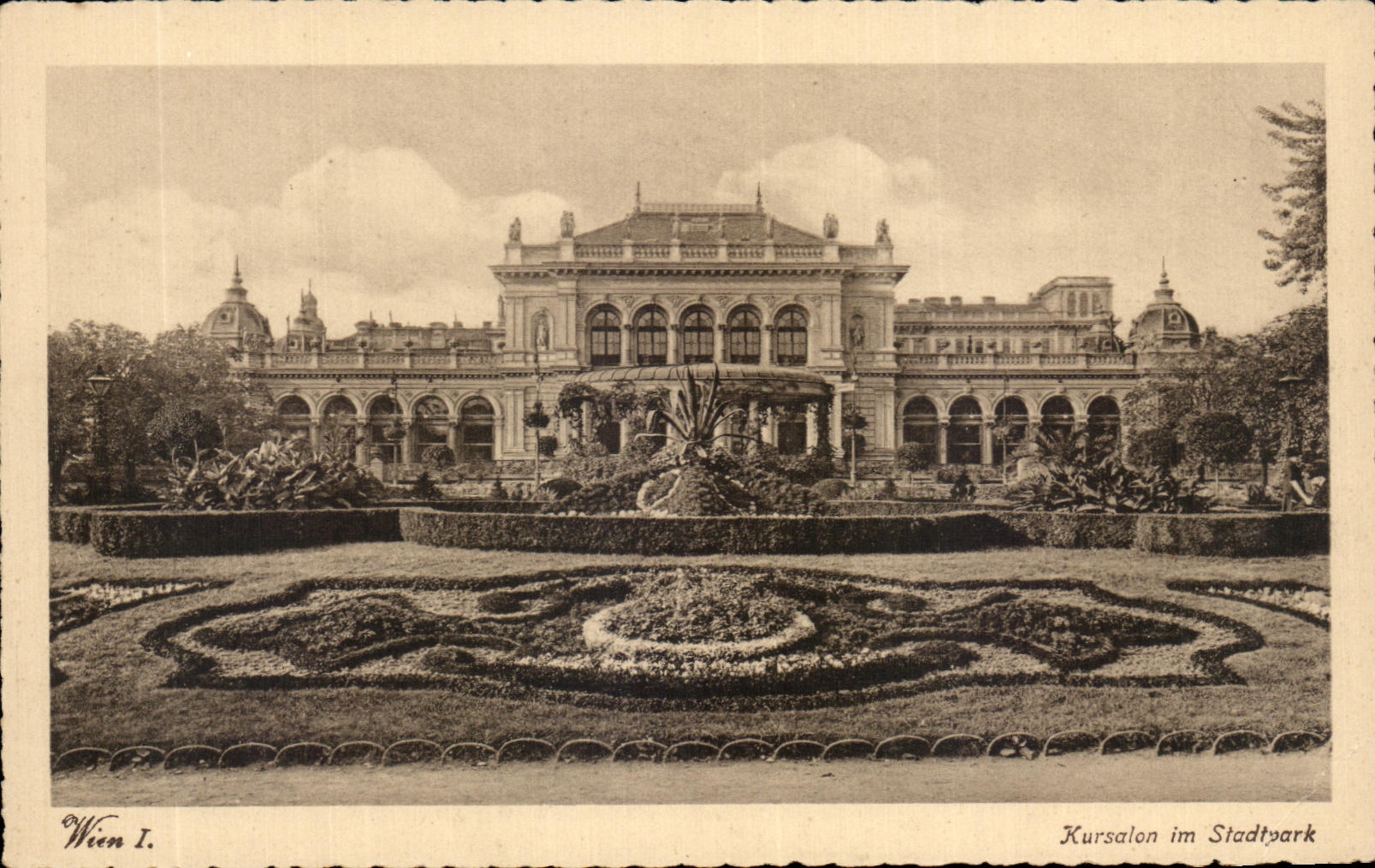 CPA Wien I Kursalon im Stadtvark