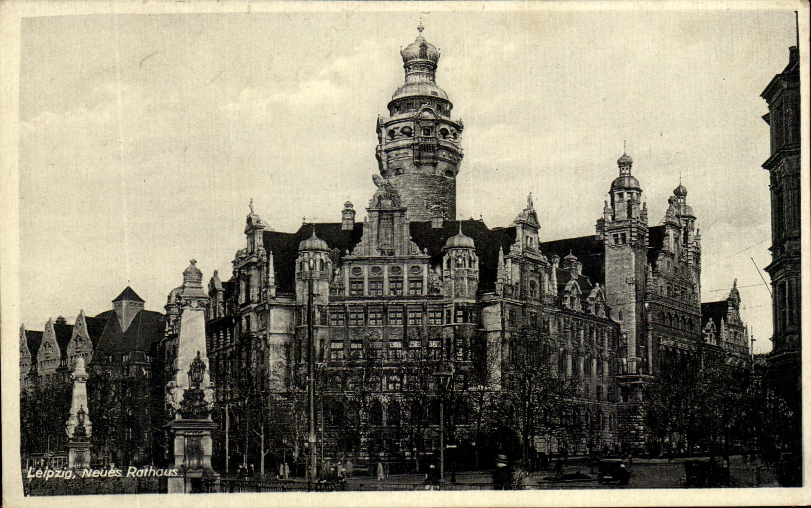 CPA Leipzig Neues rathaus