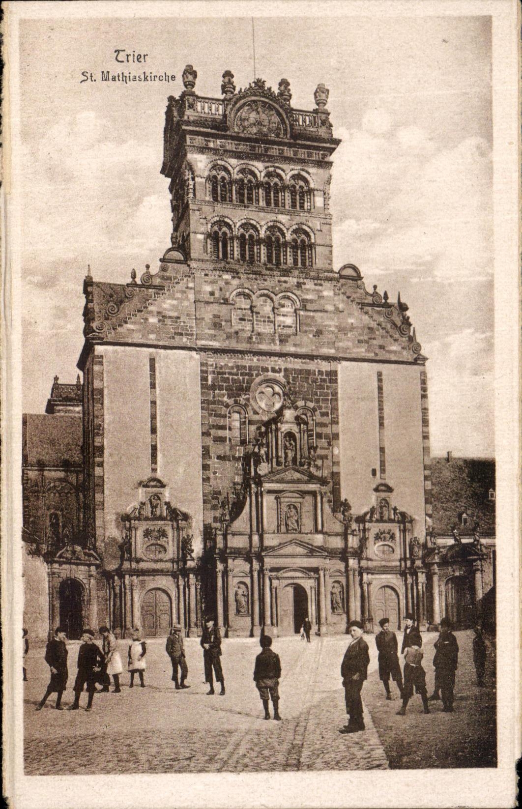 CPA Trier St Mathiaskirche Children