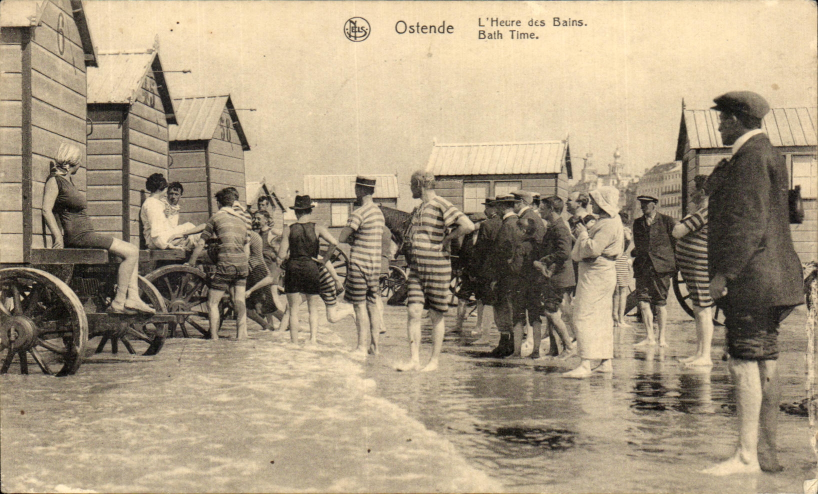 CPA Ostend Hour of the Baths