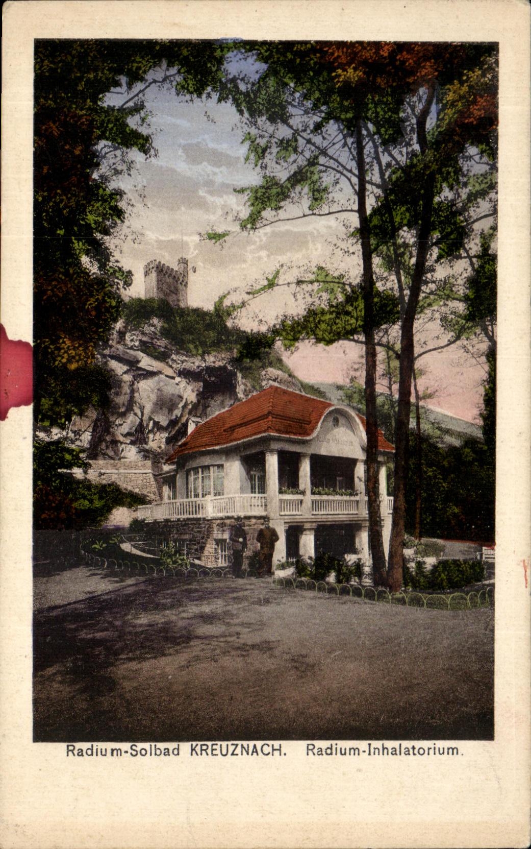 CPA Radium Solbad Kreuznach Inhalatorium Radium