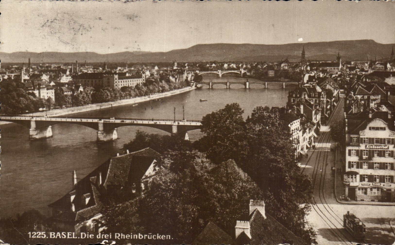 CPA Basel Die drei Rheibruchen