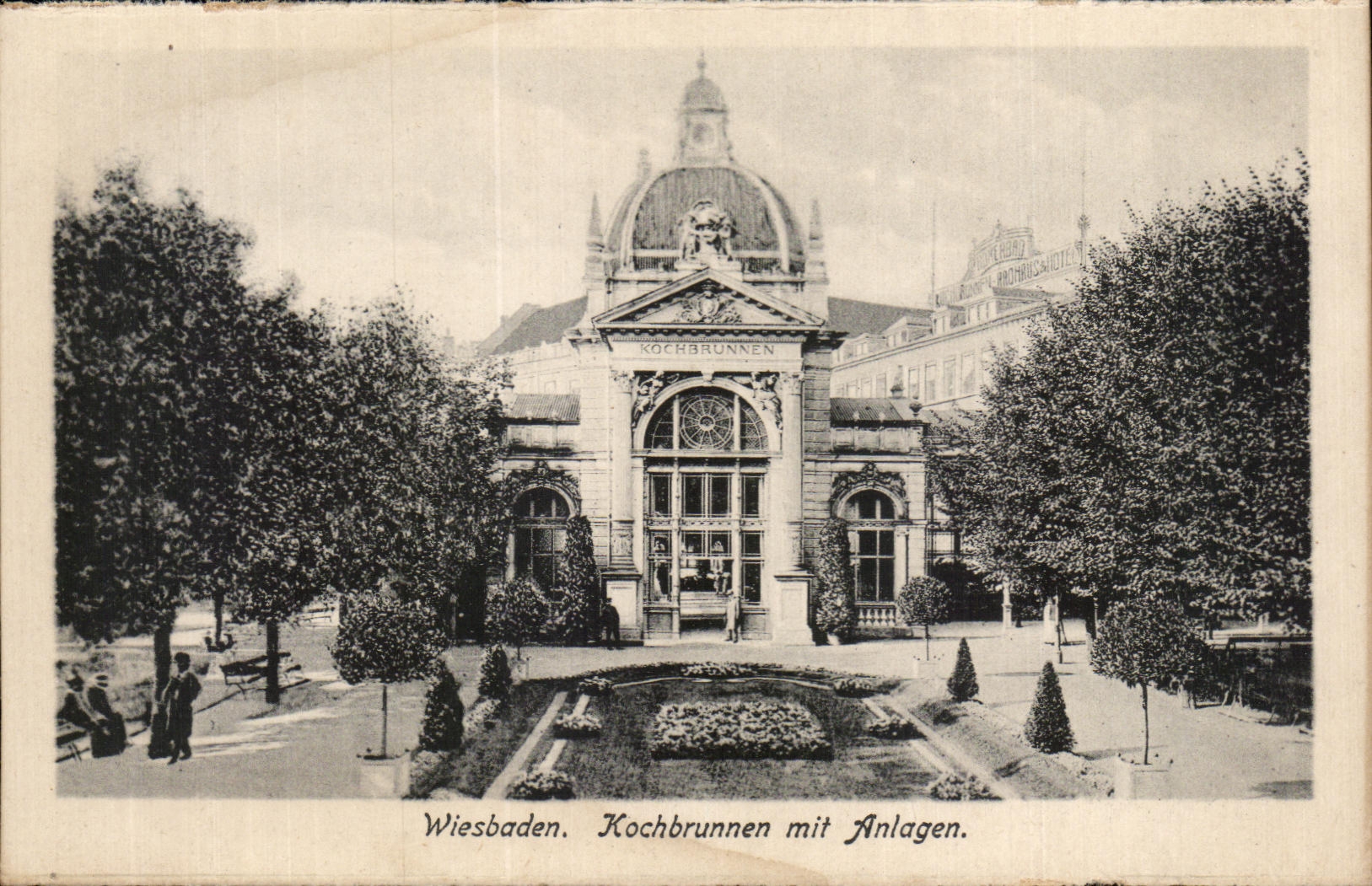 CPA Wiesbaden Kochbrunnen put Anlagen