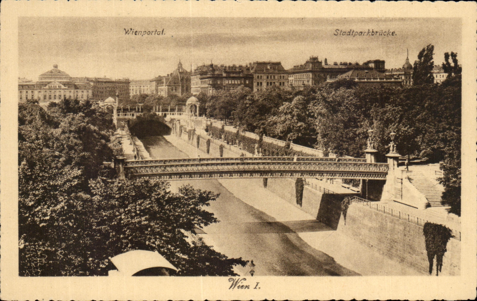 CPA Wien Wienportal Stadtpatkbruche