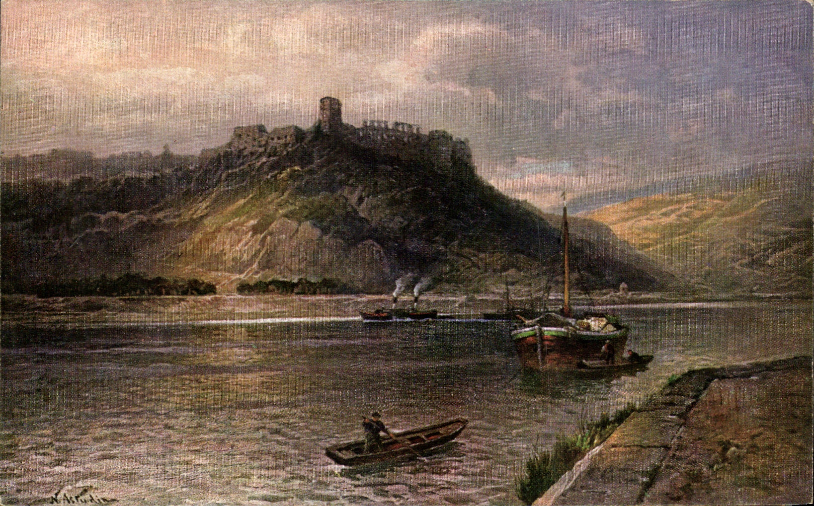 CPA Rheinfeils Panzerklirrend groutu von der