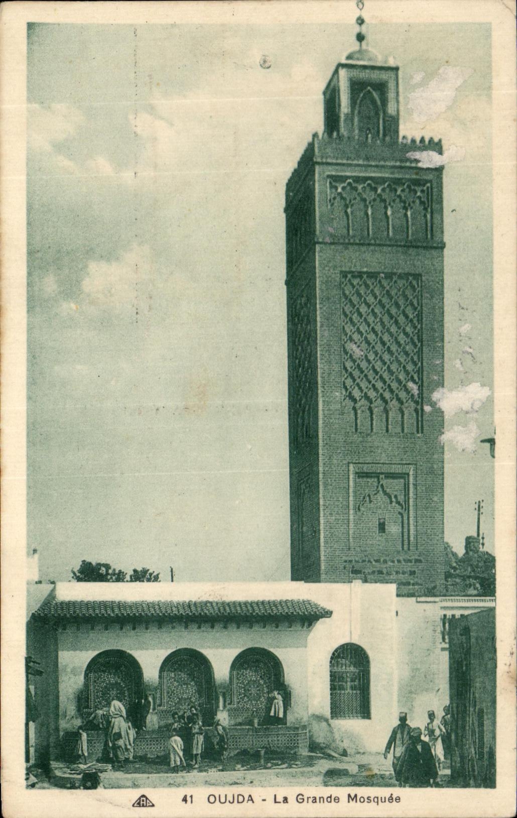 CPA Oujda La Grande Mosquee