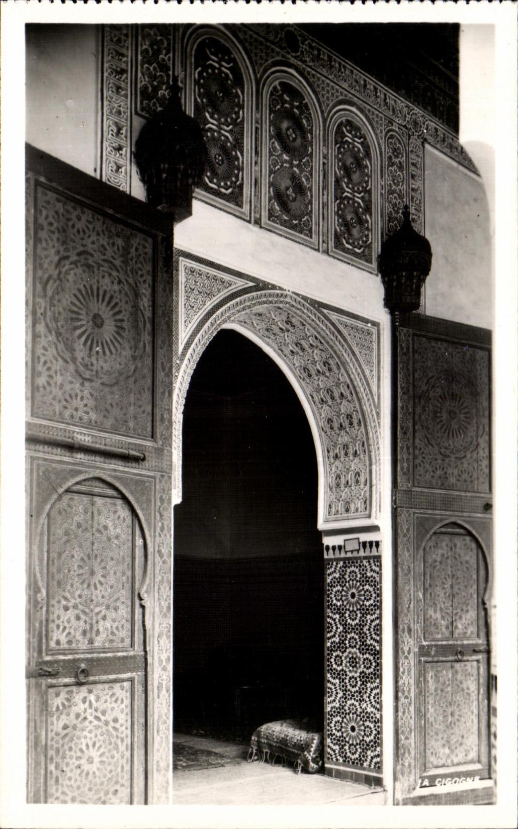 CPA Marrakech Palais de Dar Si Said