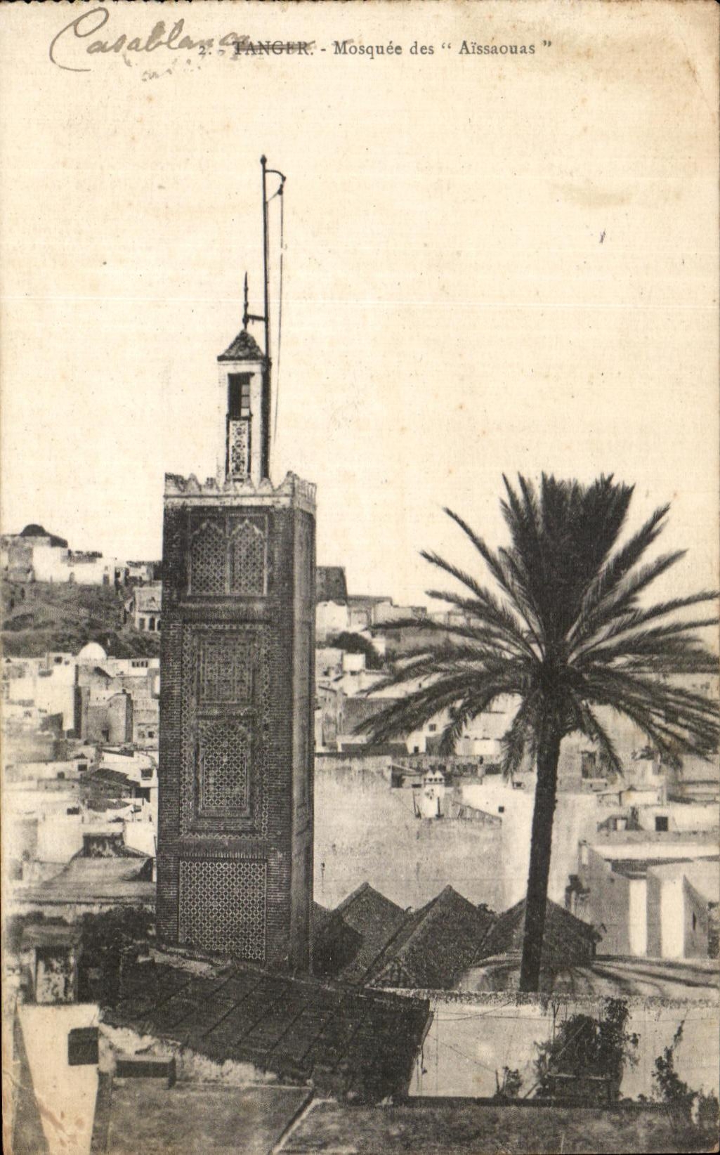 CPA Tanger Mosquee des Aissaouas