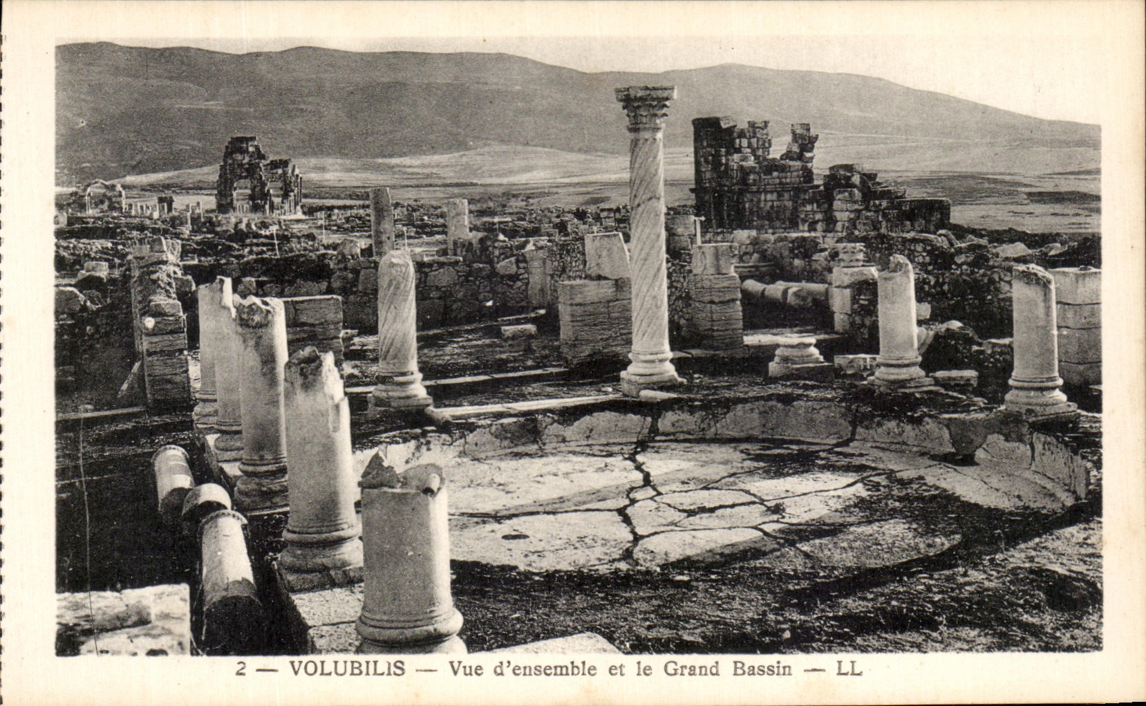 CPA Volubilis Seen together and the Large Morocco Basin