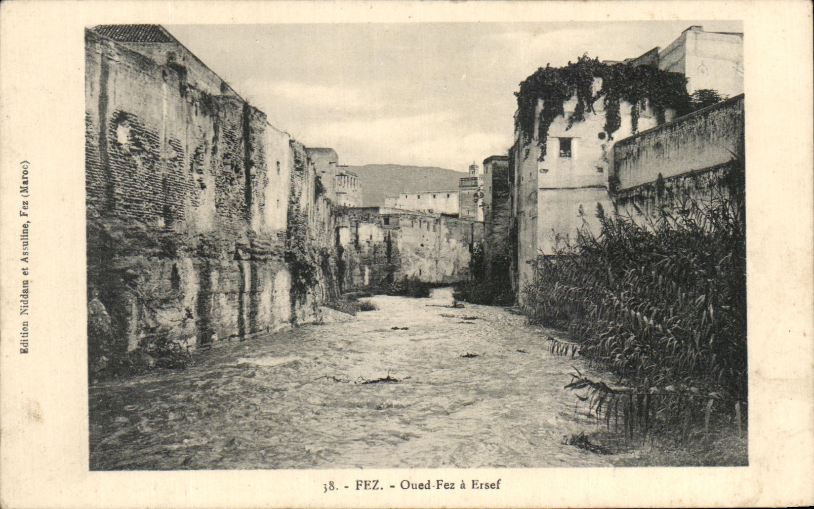 CPA Fez Oued Fez a Ersef maroc 