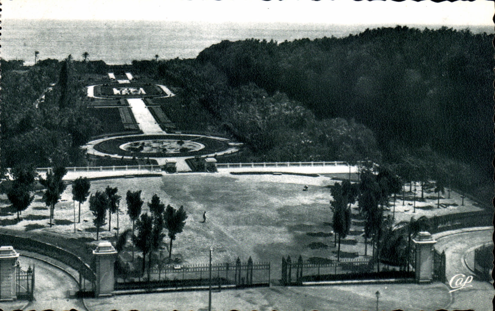 CPA Argel la prueba del jardin