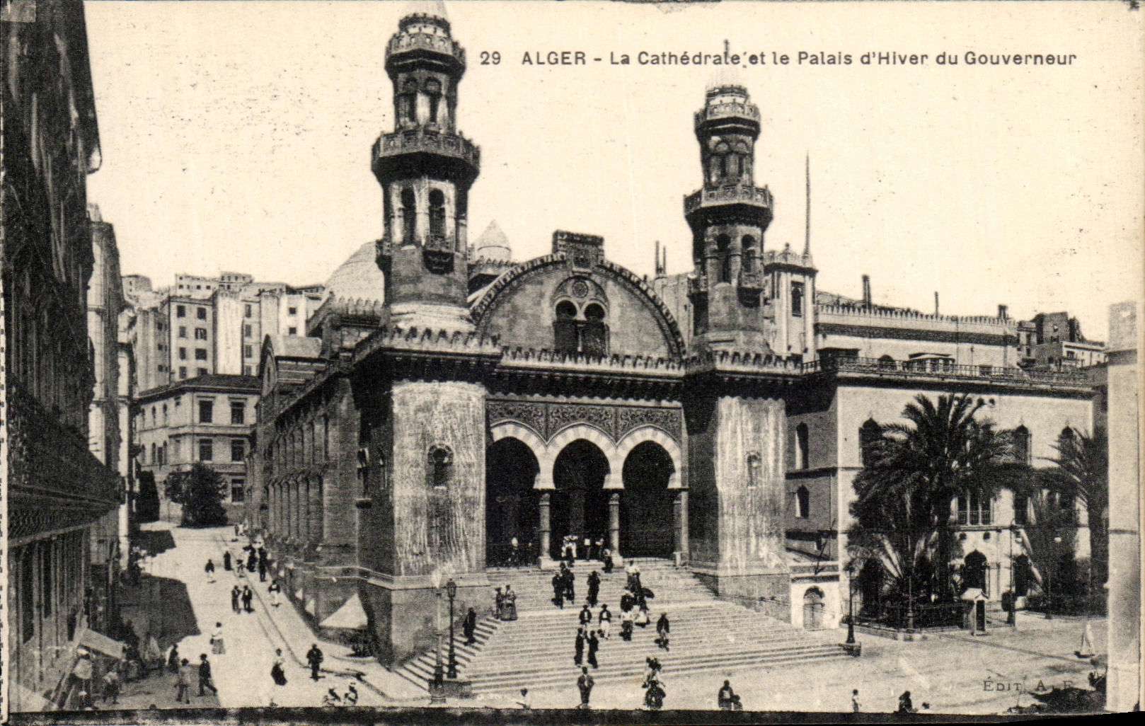 CPA Argel Cathedrate e invierno de Plals del gobernador