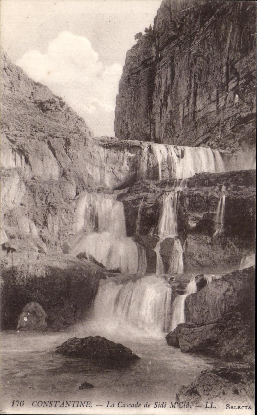 CPA Constantine La Cascade de Sidi M Cid