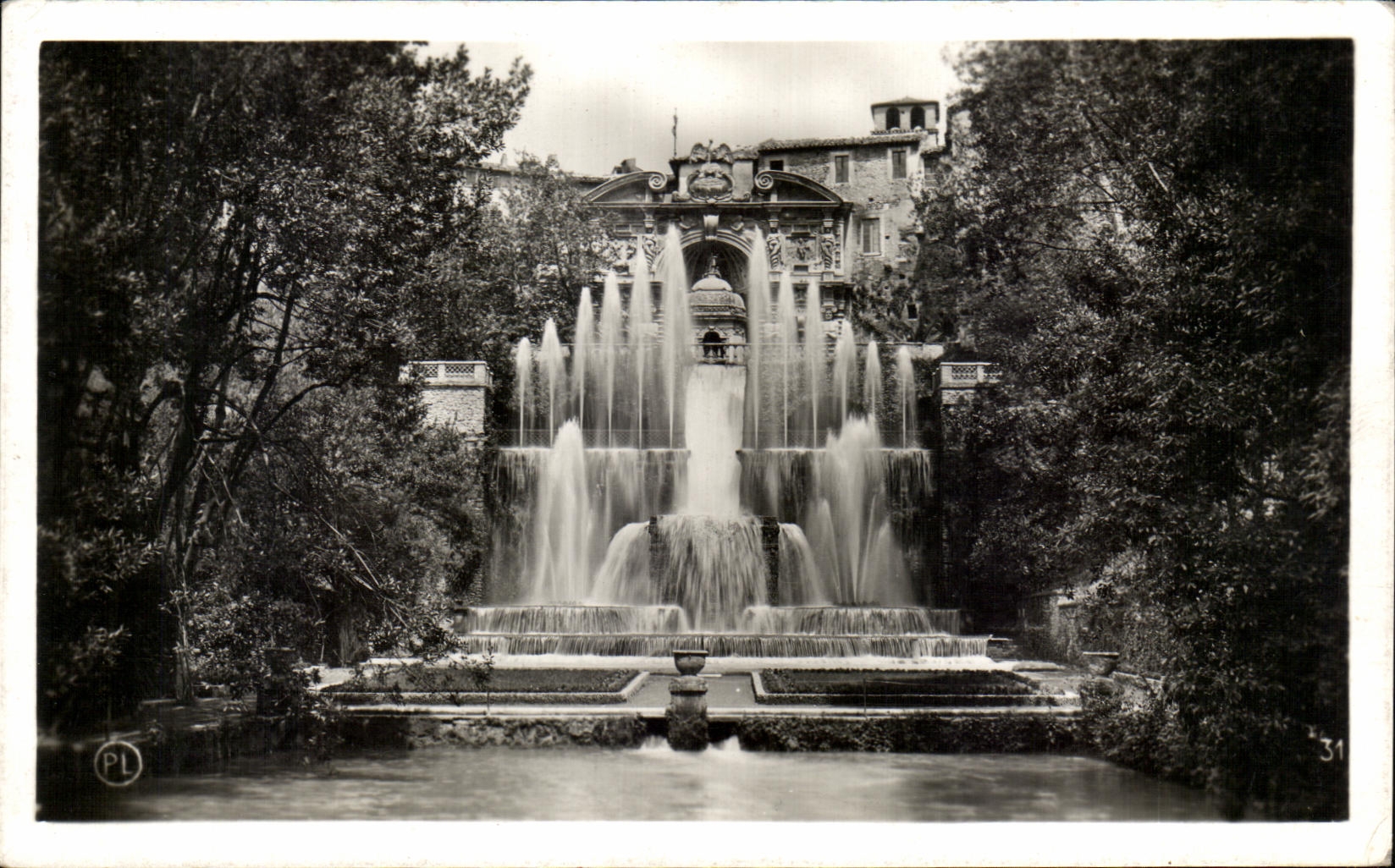 CPA Tivoli Fontana LEorgano idraullco