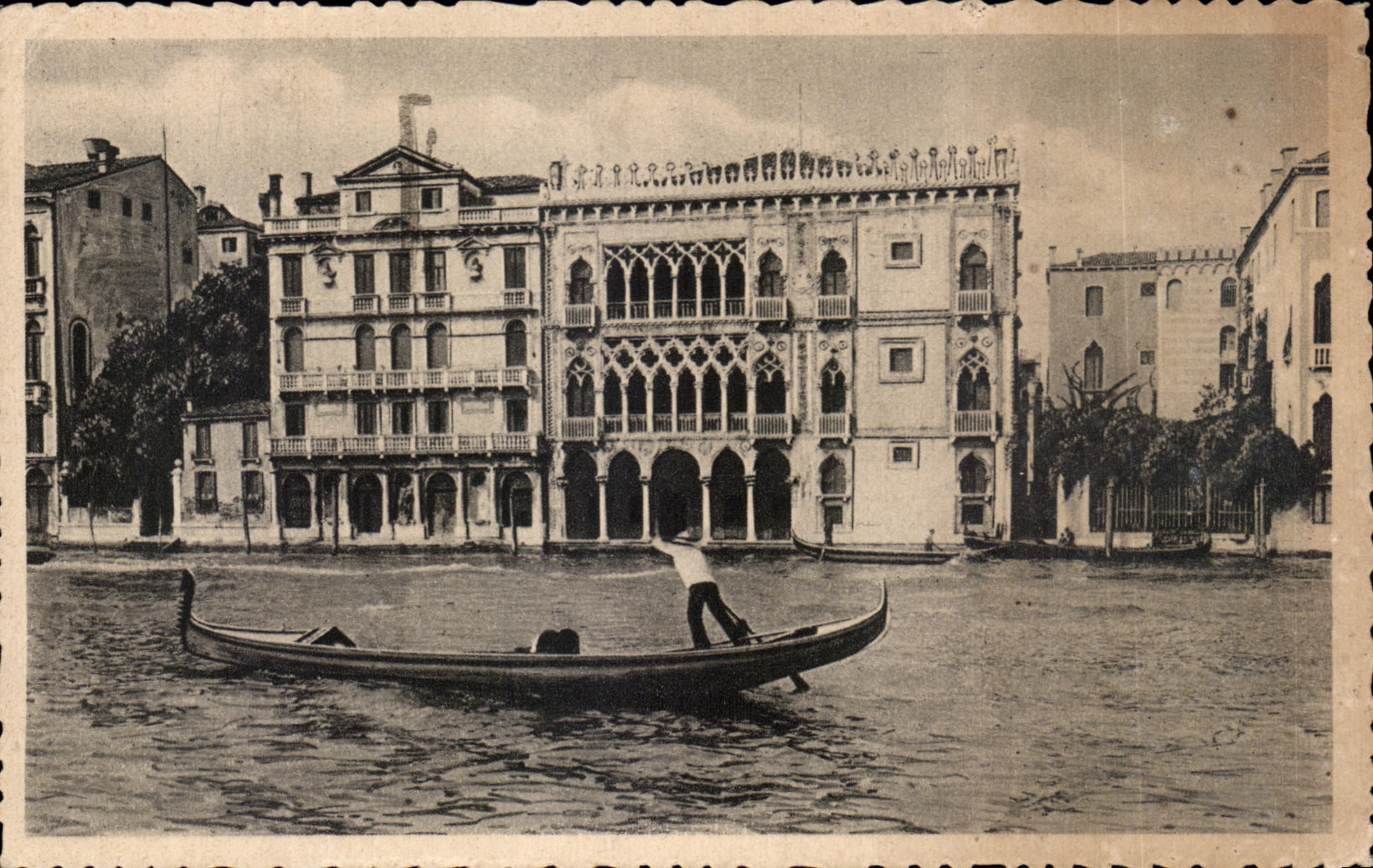 CPA Venezia Ca Oro House gold Housu off Gold Goldmor Hans