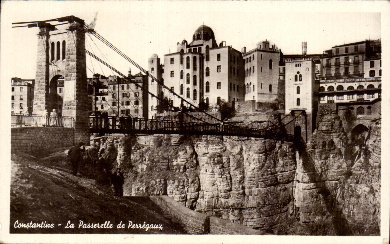 CPA Constantine La Passerelle de Perregaux