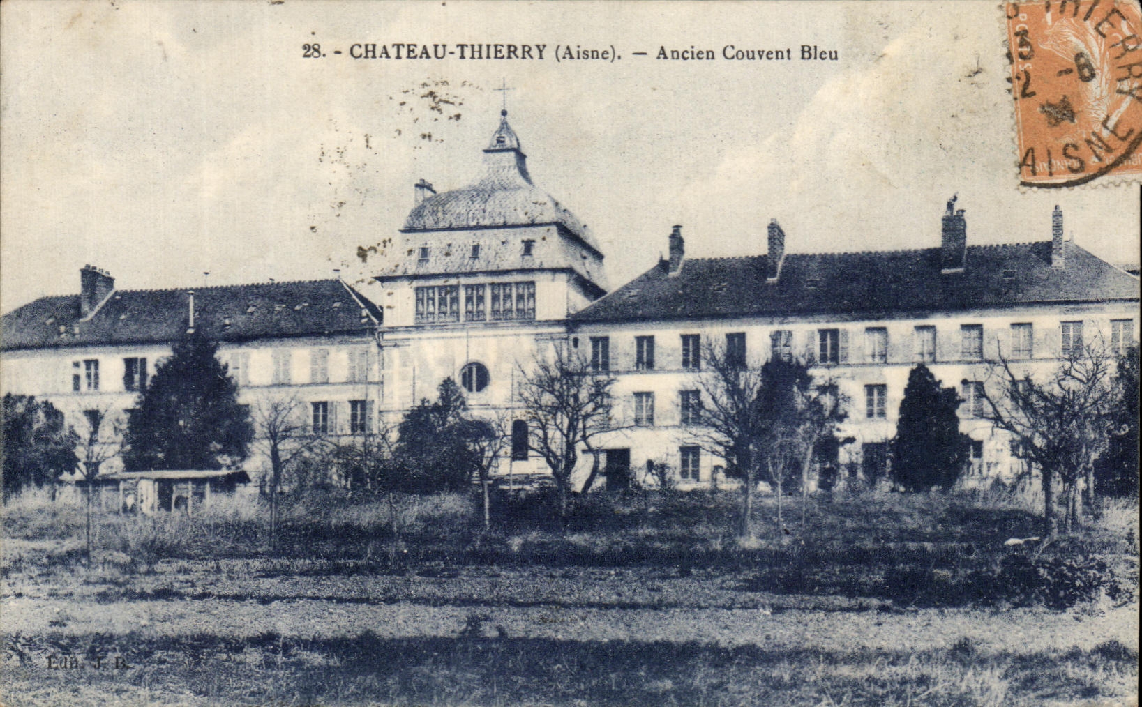 Azul de la cria de Thierry Ancien del castillo de CPA