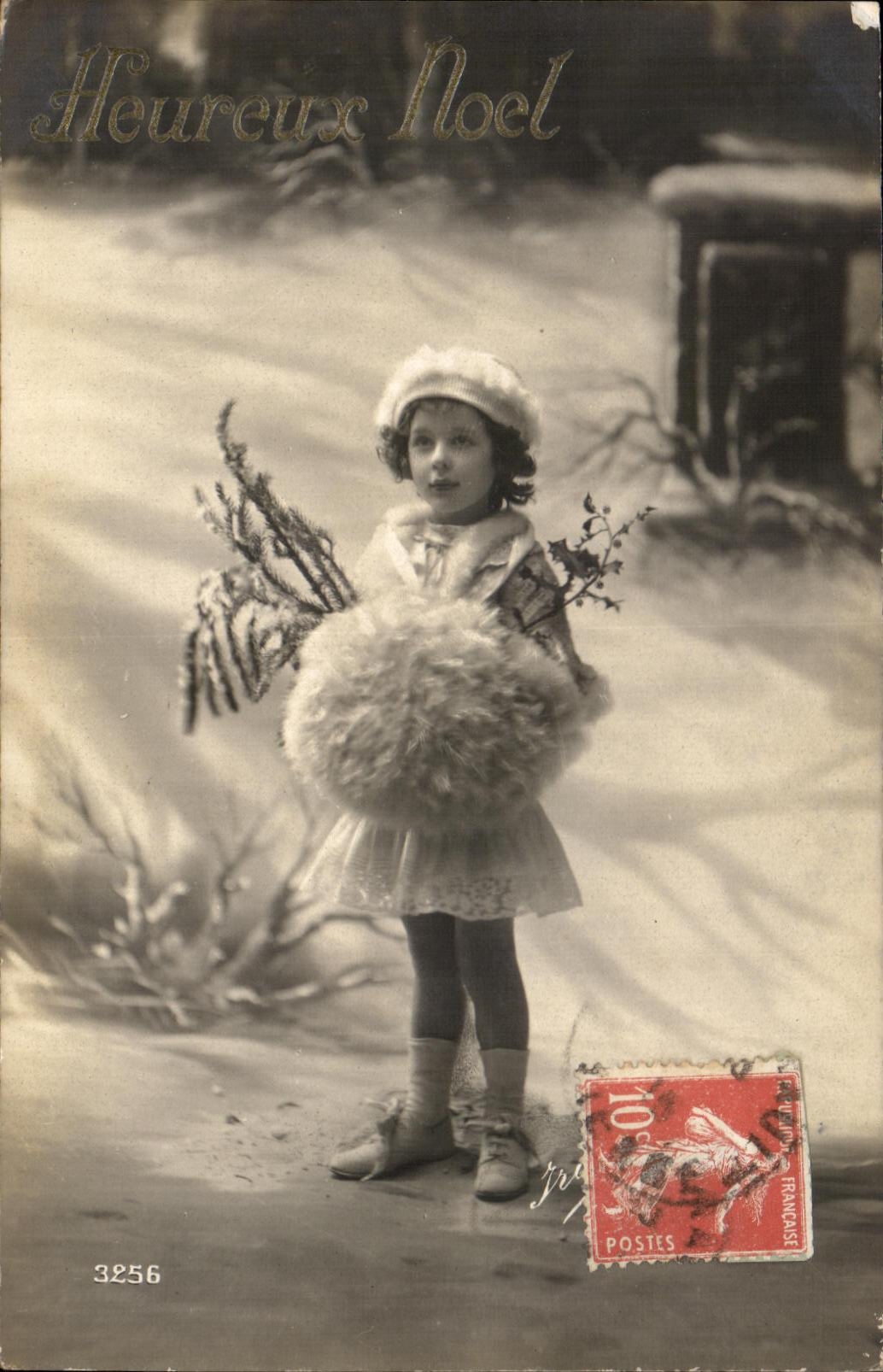 CPA Heureux Noel Fantaisie Enfant Christmas