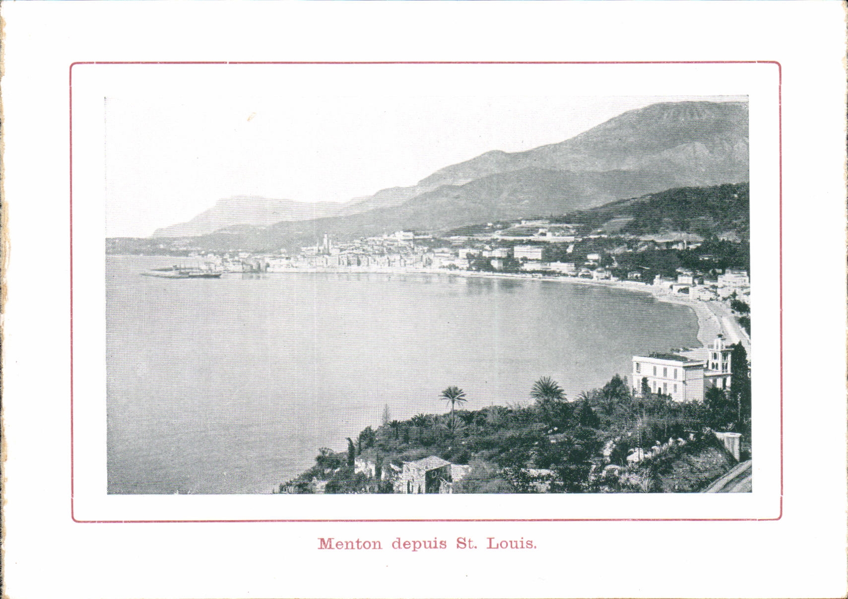 CPA Menton Depuis St Louis