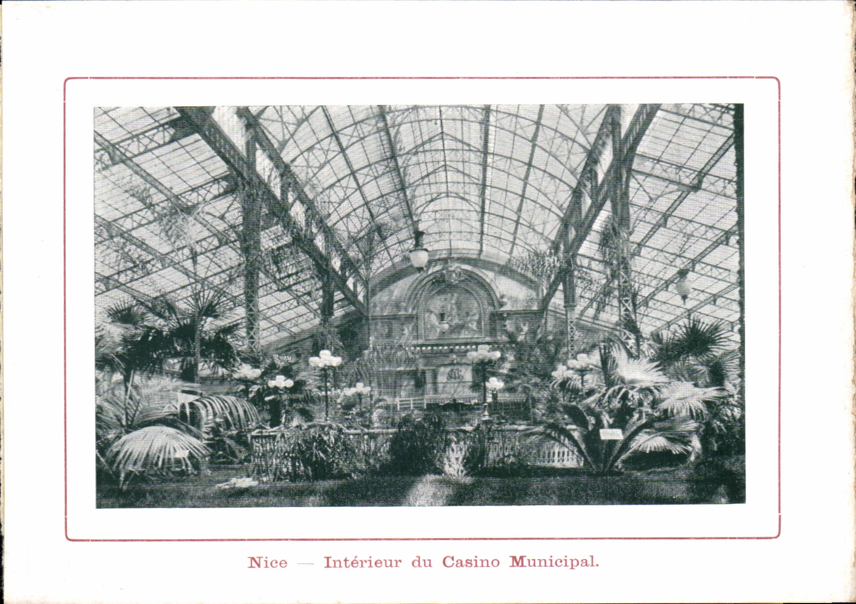 CPA Nice Interieur du casino Municipal