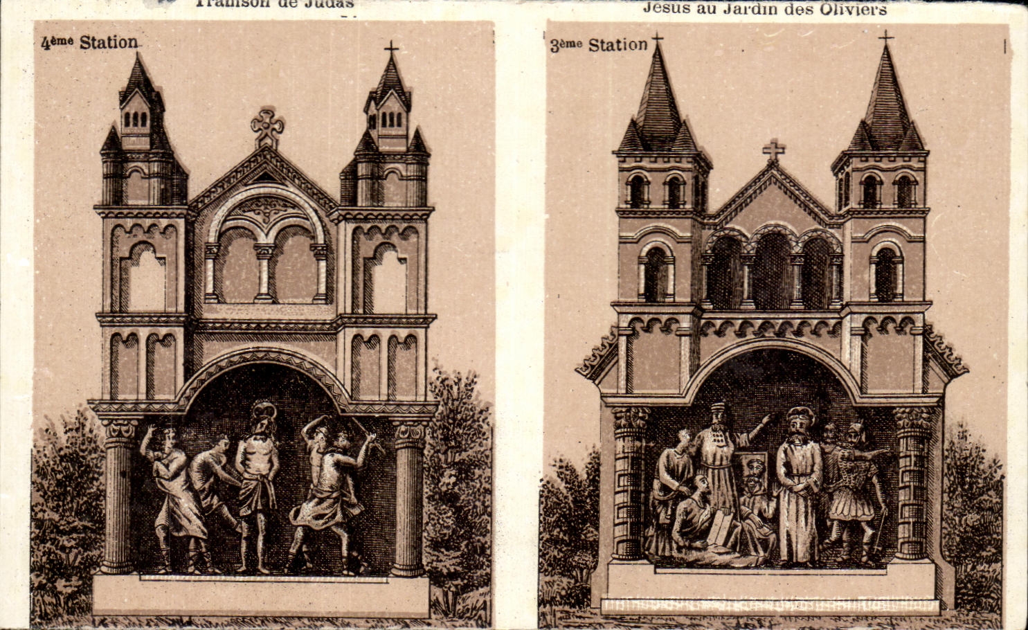 CPA Jesus au Jardin des Oliviers Lourdes
