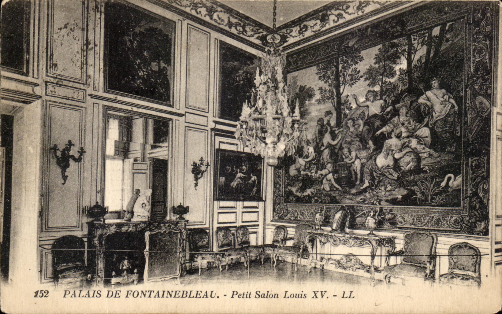 CPA Palais De Fontainebleau Petit Salon Louis XV