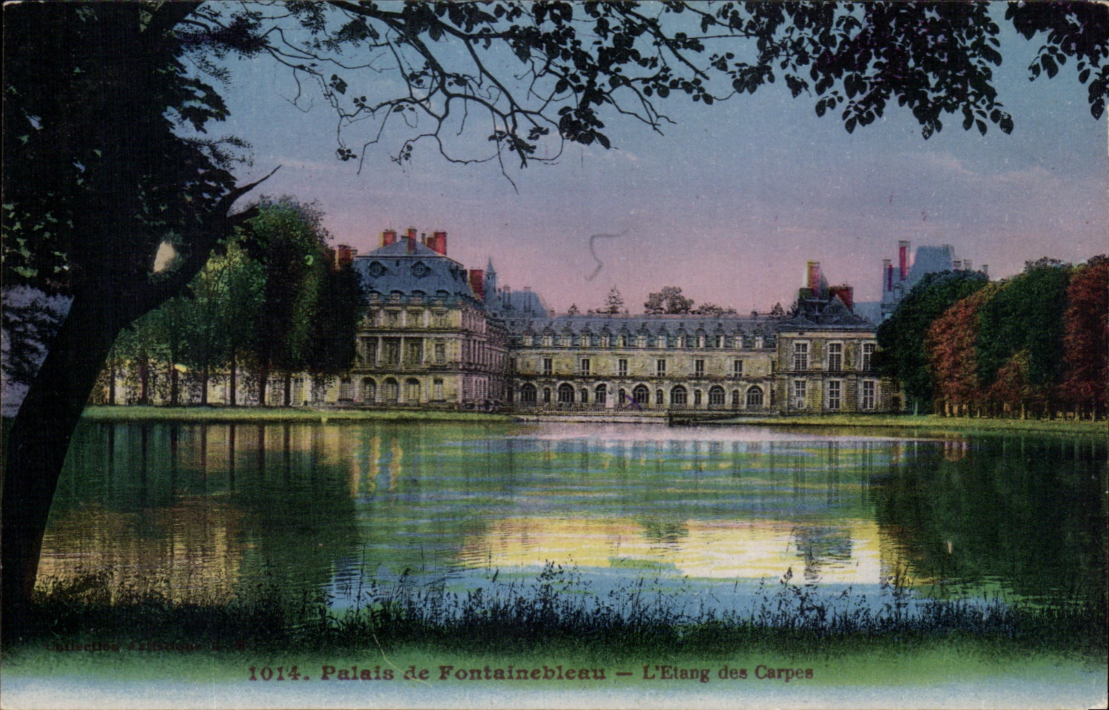 CPA Palais de Fontainebleau L Etang des Carpes