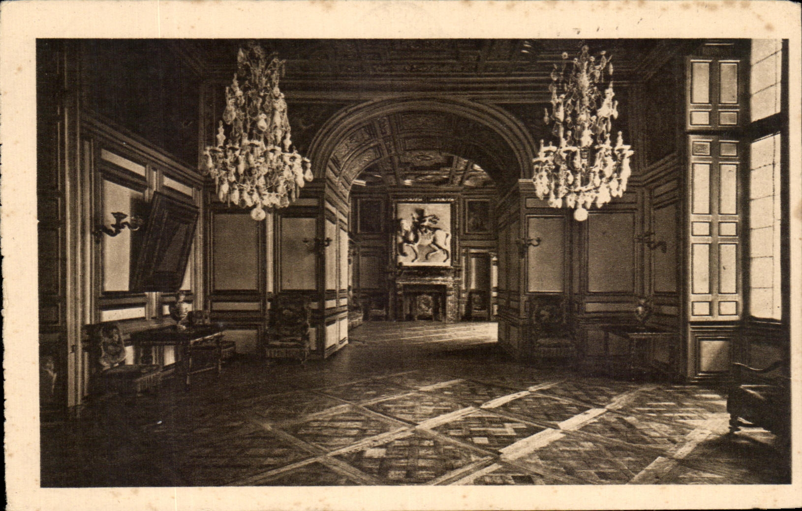 CPA Palais De Fontainebleau Salon Saint Louis