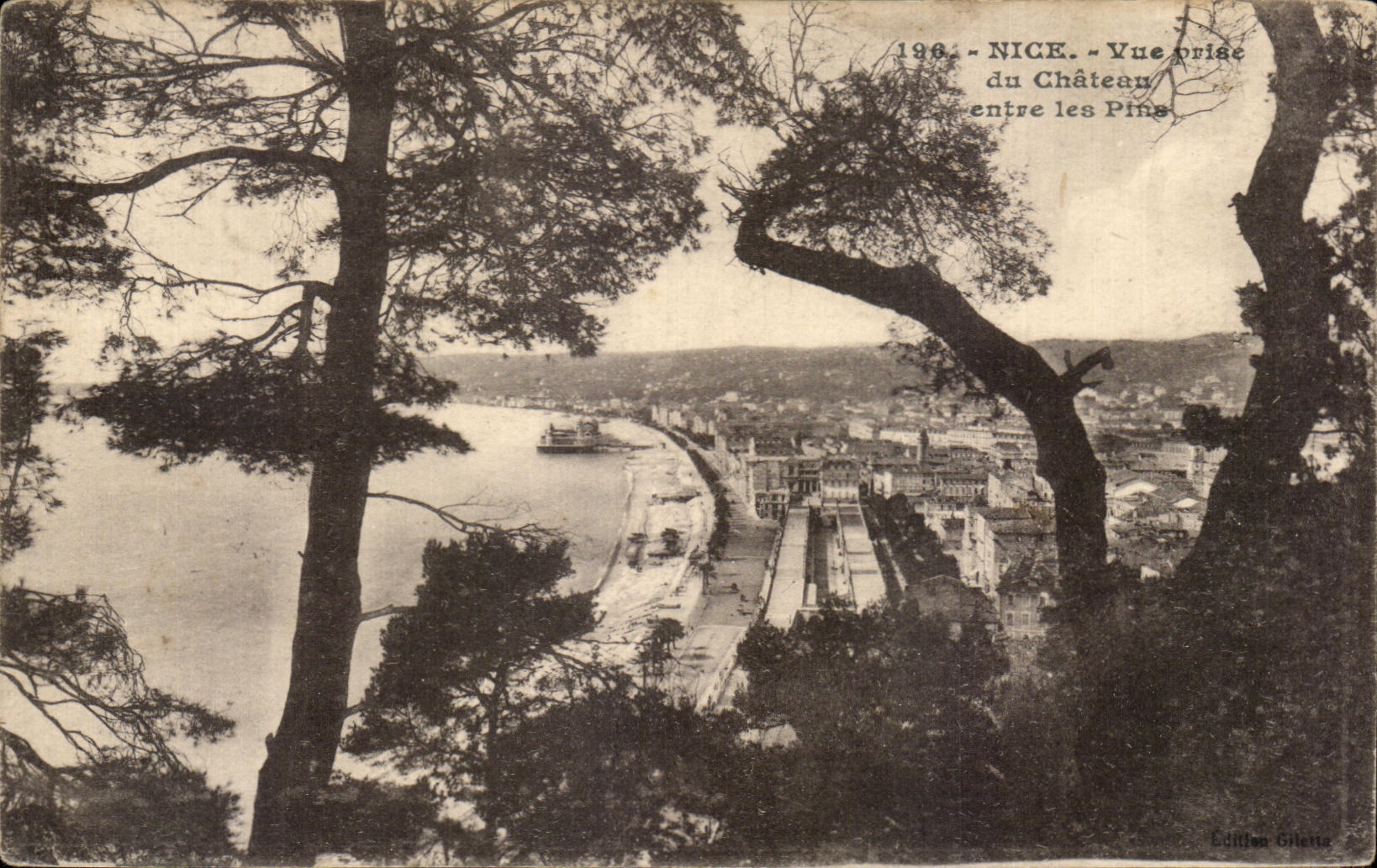 Niza de CPA vista del castillo que entra en el pinchazo