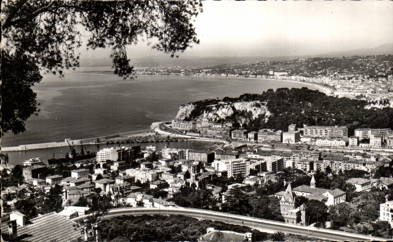 CPA la opinion azul de la dimension Niza