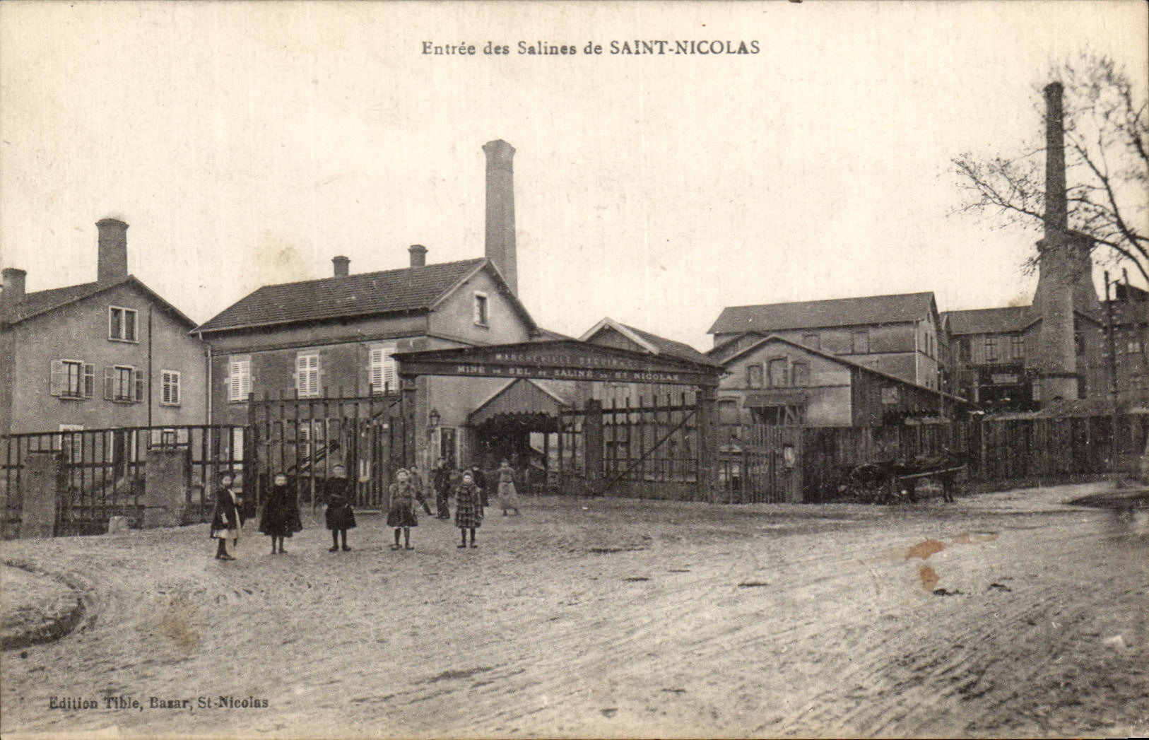 CPA Entree des Salines Saint Nicolas