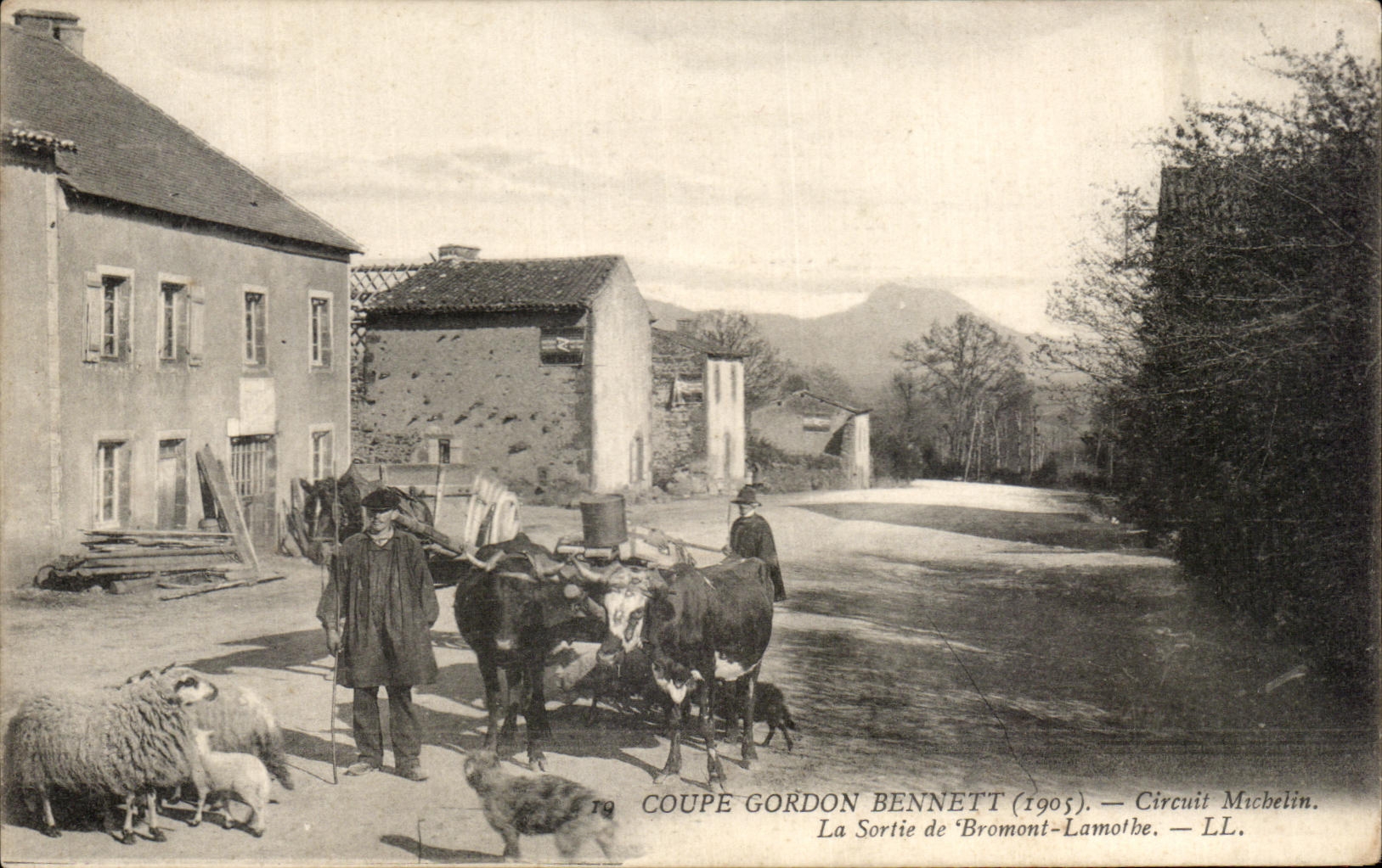 CPA Coupe Gordon Bennett Circuit Michelin La Sorlie de Bromont Lamothe Automobile TOP