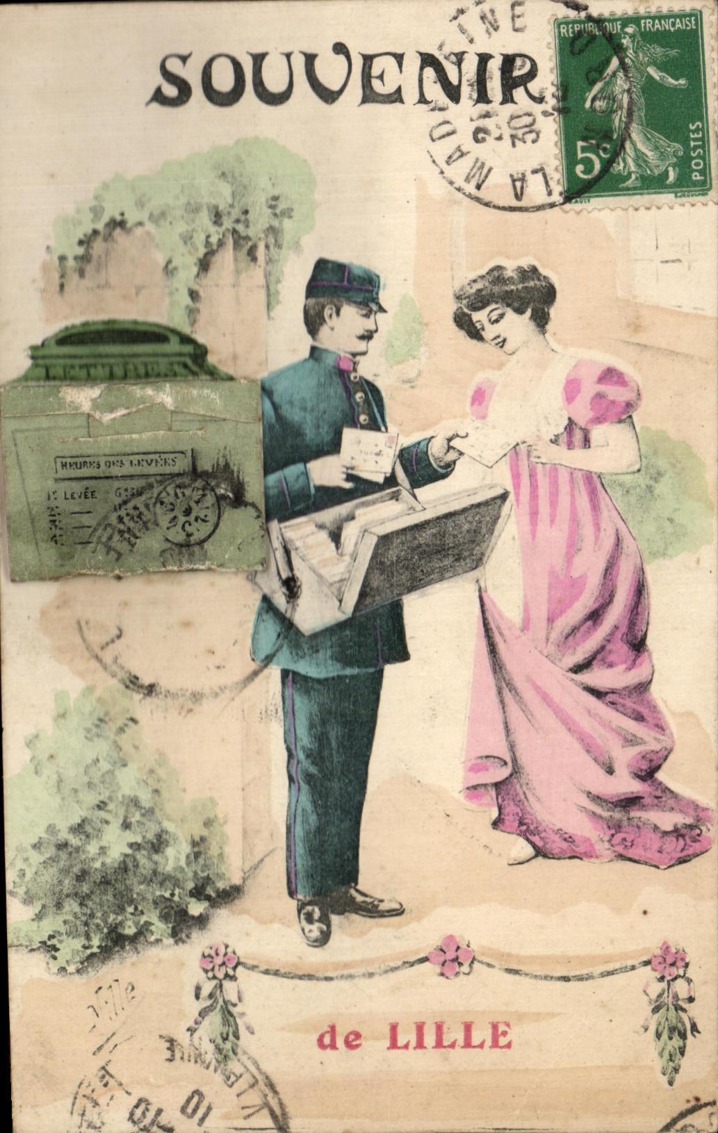 CHART SYSYTEME Of Lille Factor Mailman Woman