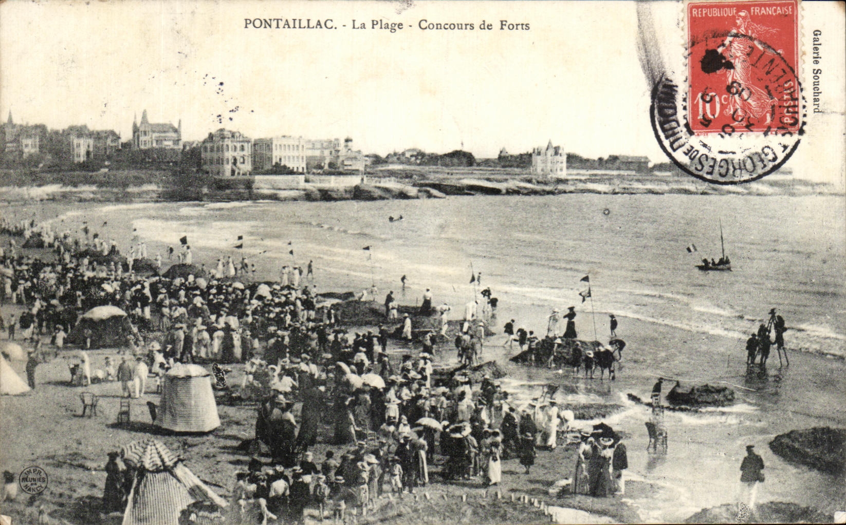 CPA Pontaillac La Plage Concours de Forts