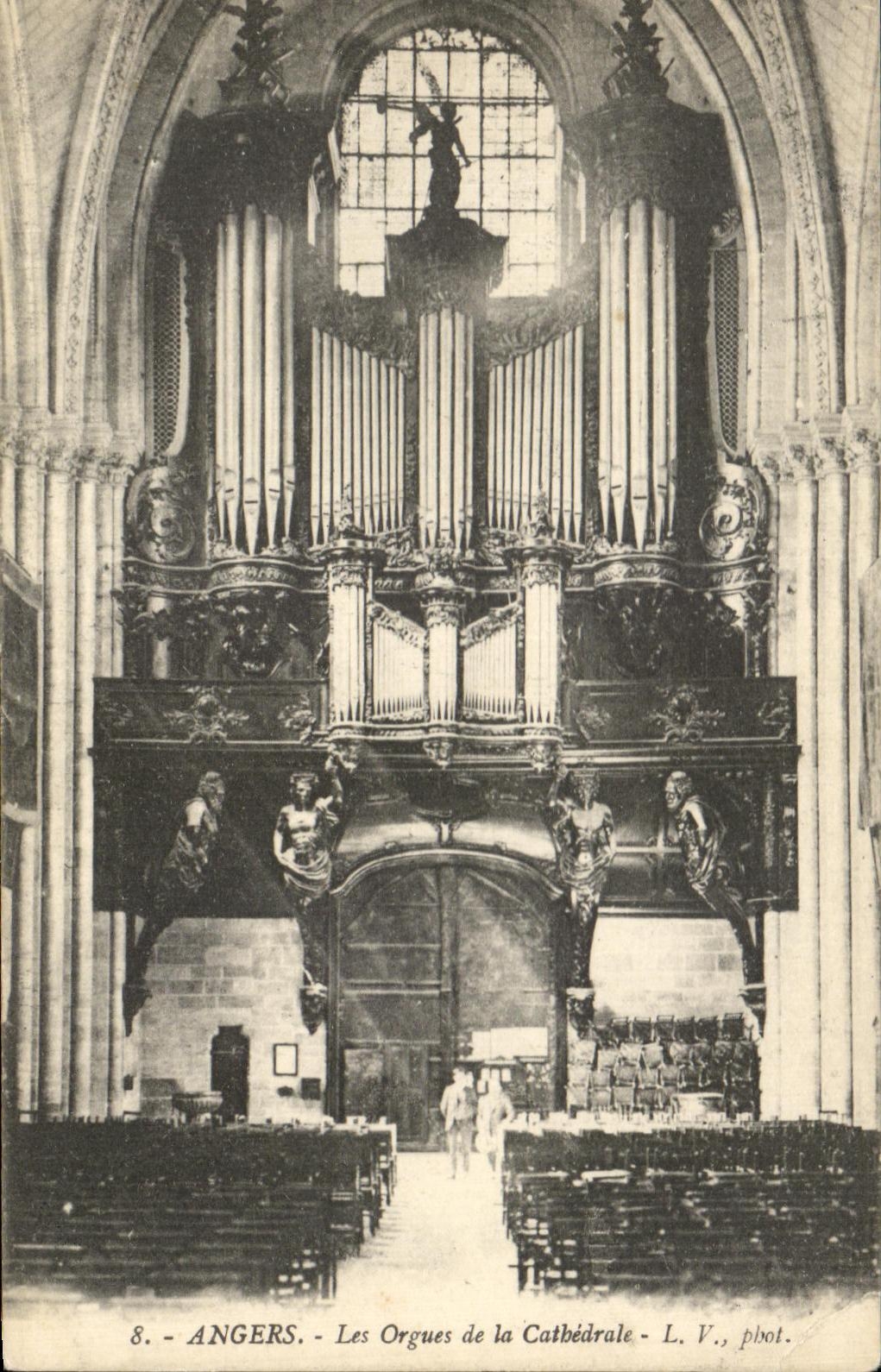 CPA Angers Organ of the Cathedral