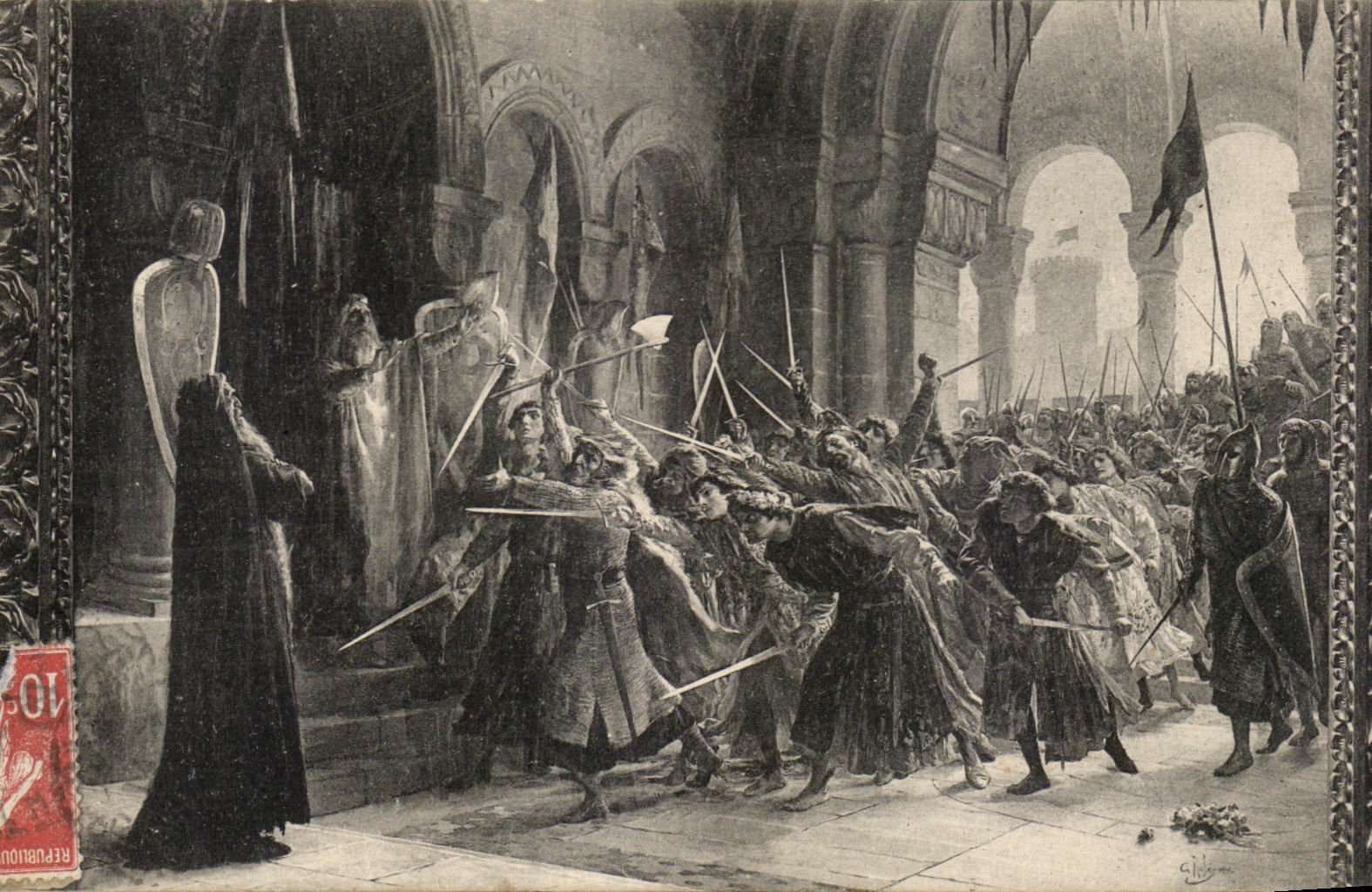 CPA Paris Maison de Victor Hugo Les Burgraves 