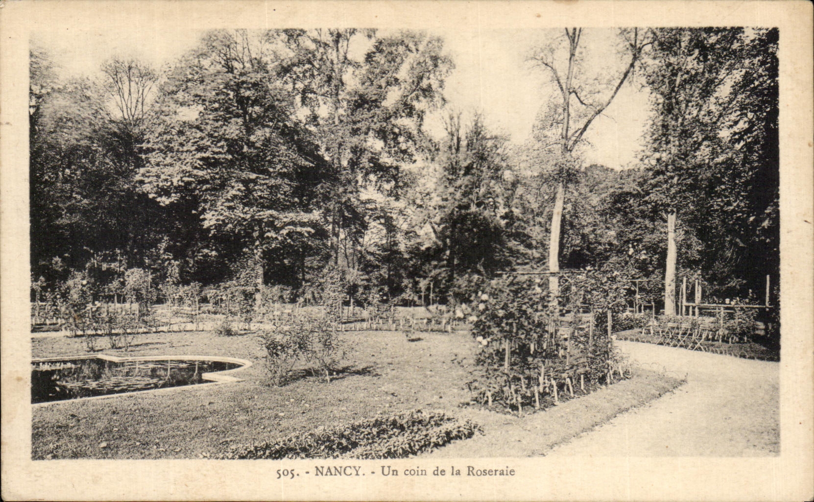CPA Nancy Un coin de la Roserale