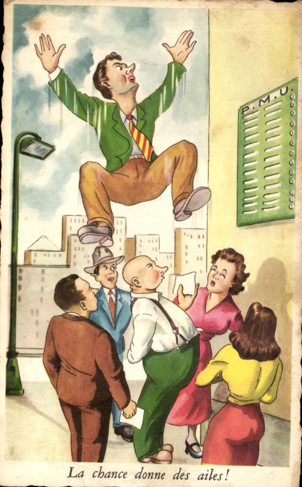 CPA Humor the chance gives wings