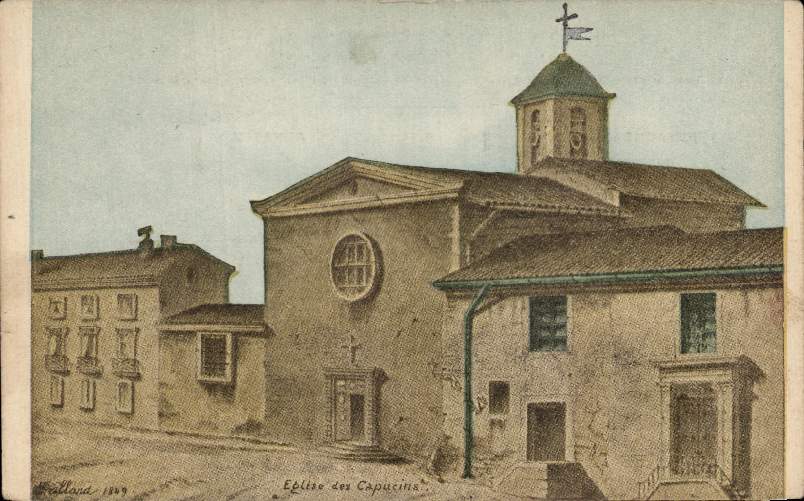 CPA Paris Church of the Capuchins